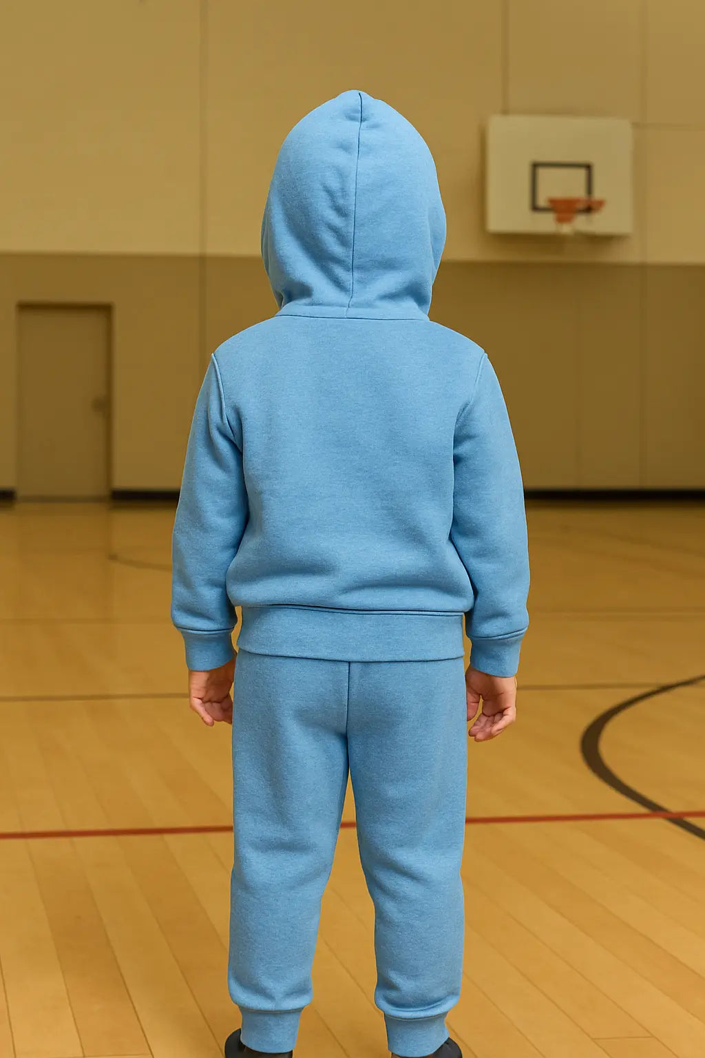 Sweat à capuche "Times Square" et pantalon uni ref 435260