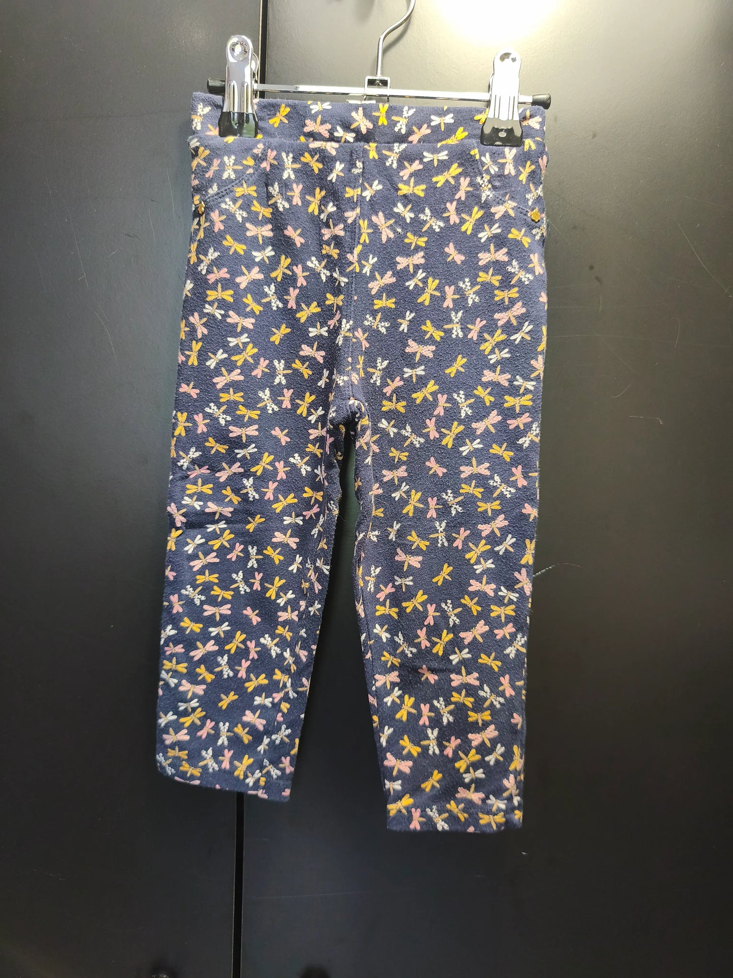 Legging Bleu Nuit Imprimé Libellules – Orchestra 18 mois ref 396