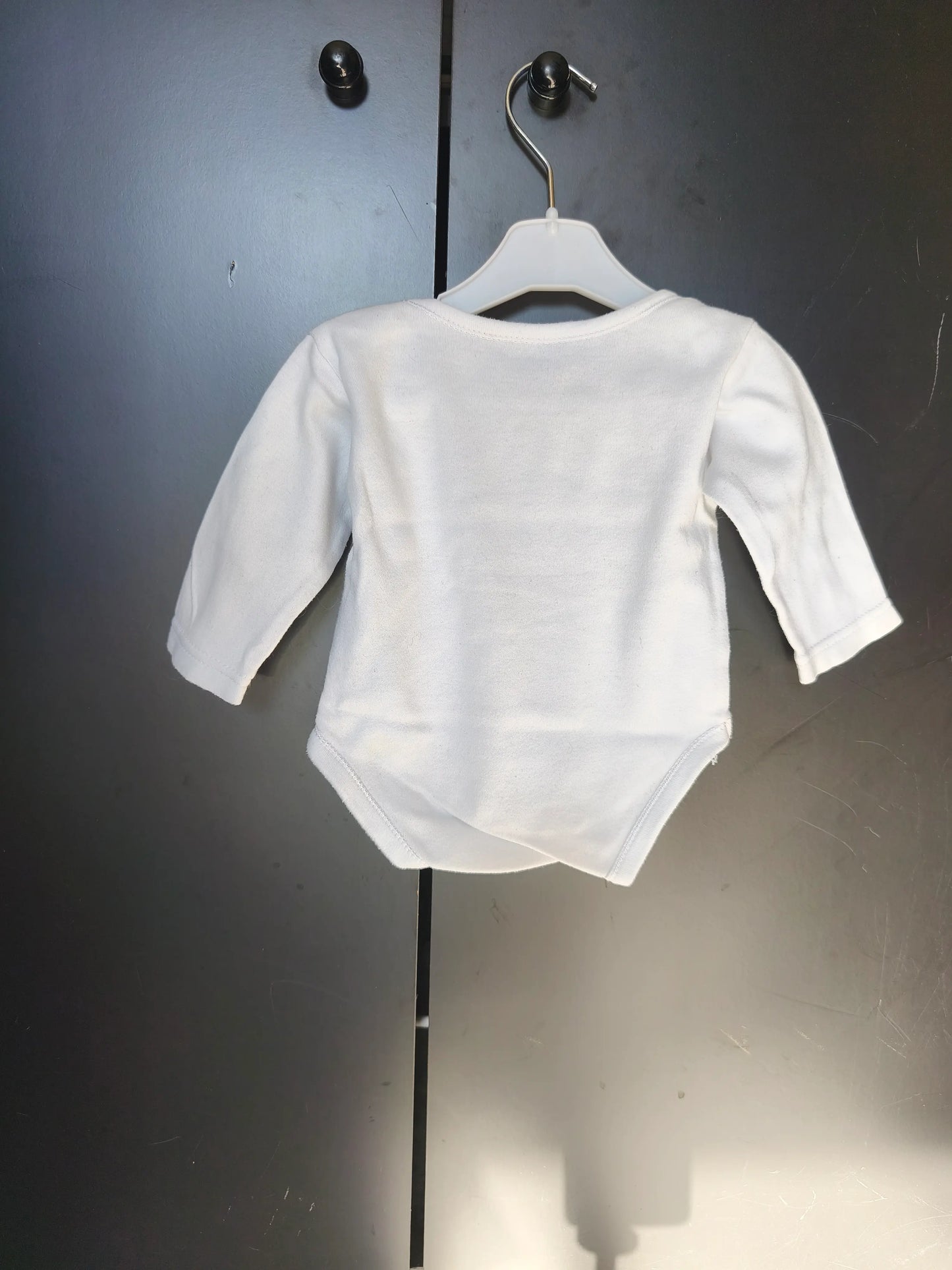 Body Blanc Humoristique « Allez Papa » – 3-6 Mois ref 185