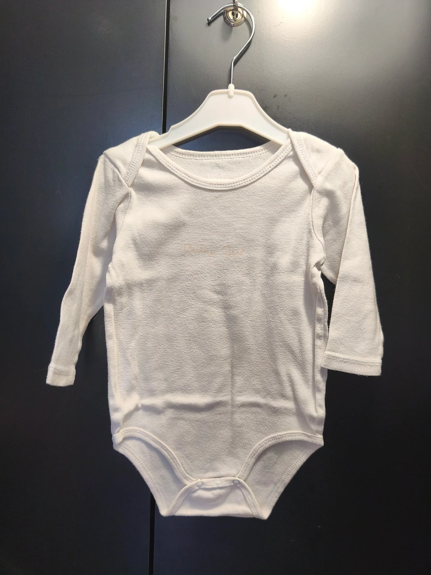 Body blanc manches longues "Baby Girl" – Kitchoun 18 mois ref 377