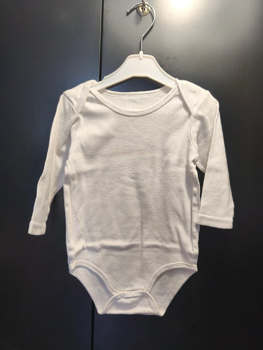 Body blanc manches longues "Baby Girl" – Kitchoun 18 mois ref 377