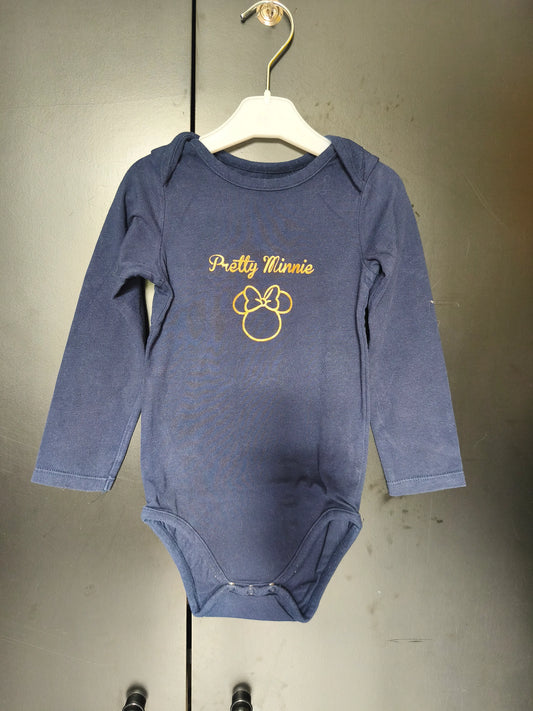 Body bleu nuit “Pretty Minnie” – Orchestra Baby Disney 24 mois ref 409