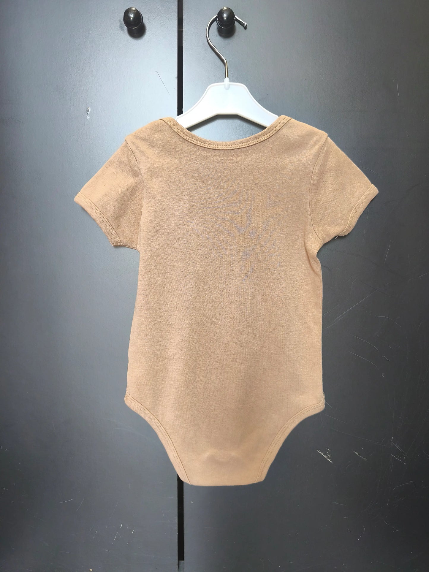 Body marron Verbaudet 24 mois - manches courtes ref 109