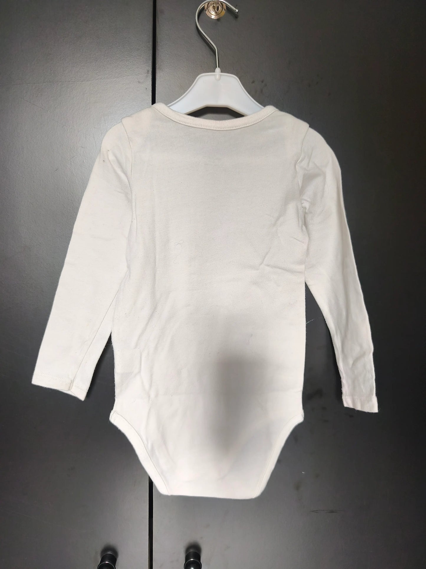 Body blanc manches longues “Lovely & Cute” – Orchestra 24 mois ref 415