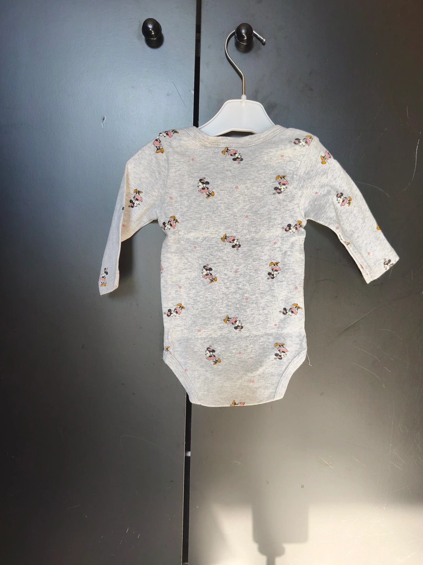 Body Gris « Minnie » – Disney Baby – 3 Mois ref 182