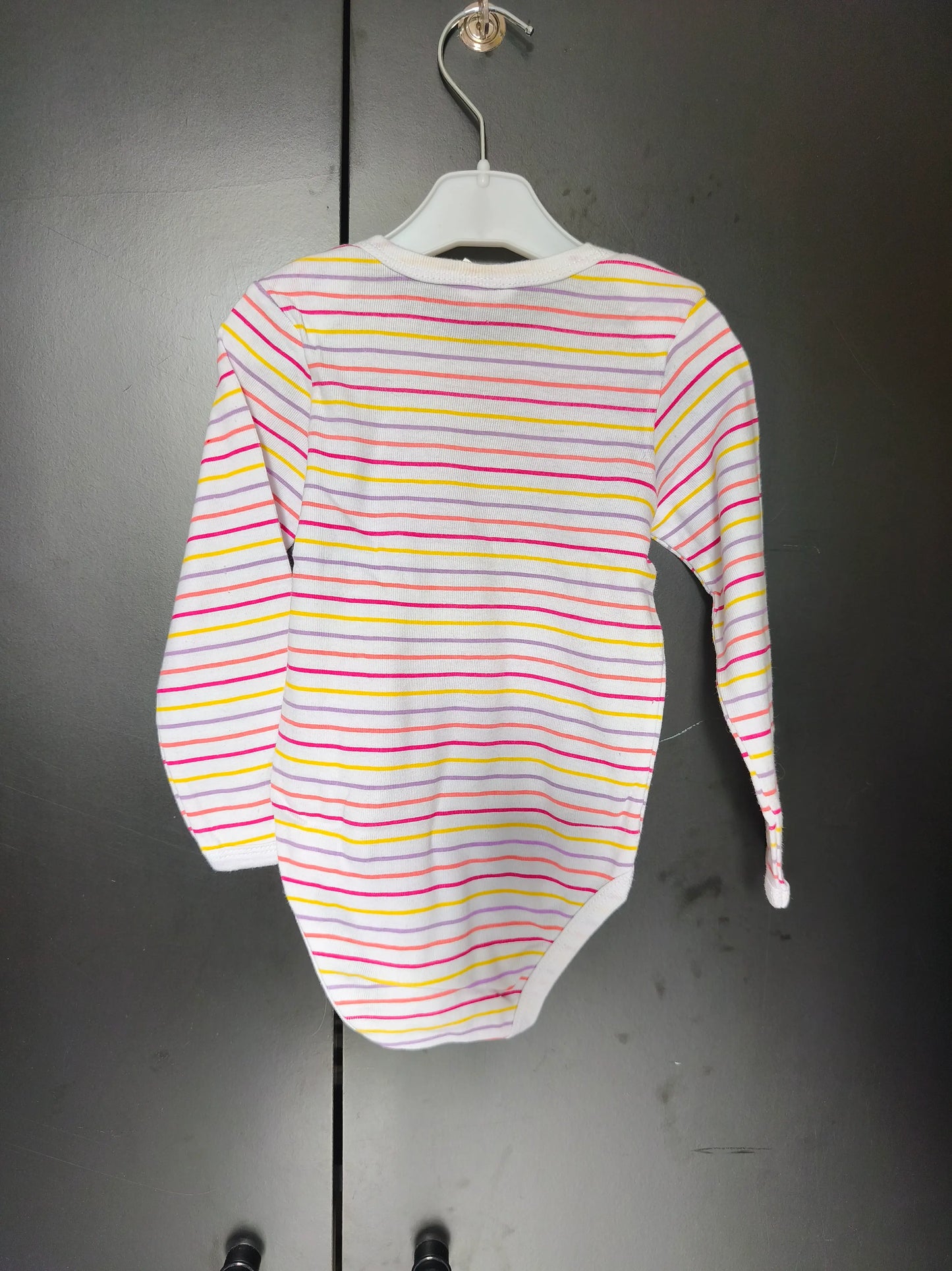 Body Manches Longues Rayé Multicolore – Bébé Rêve 24 mois ref 405
