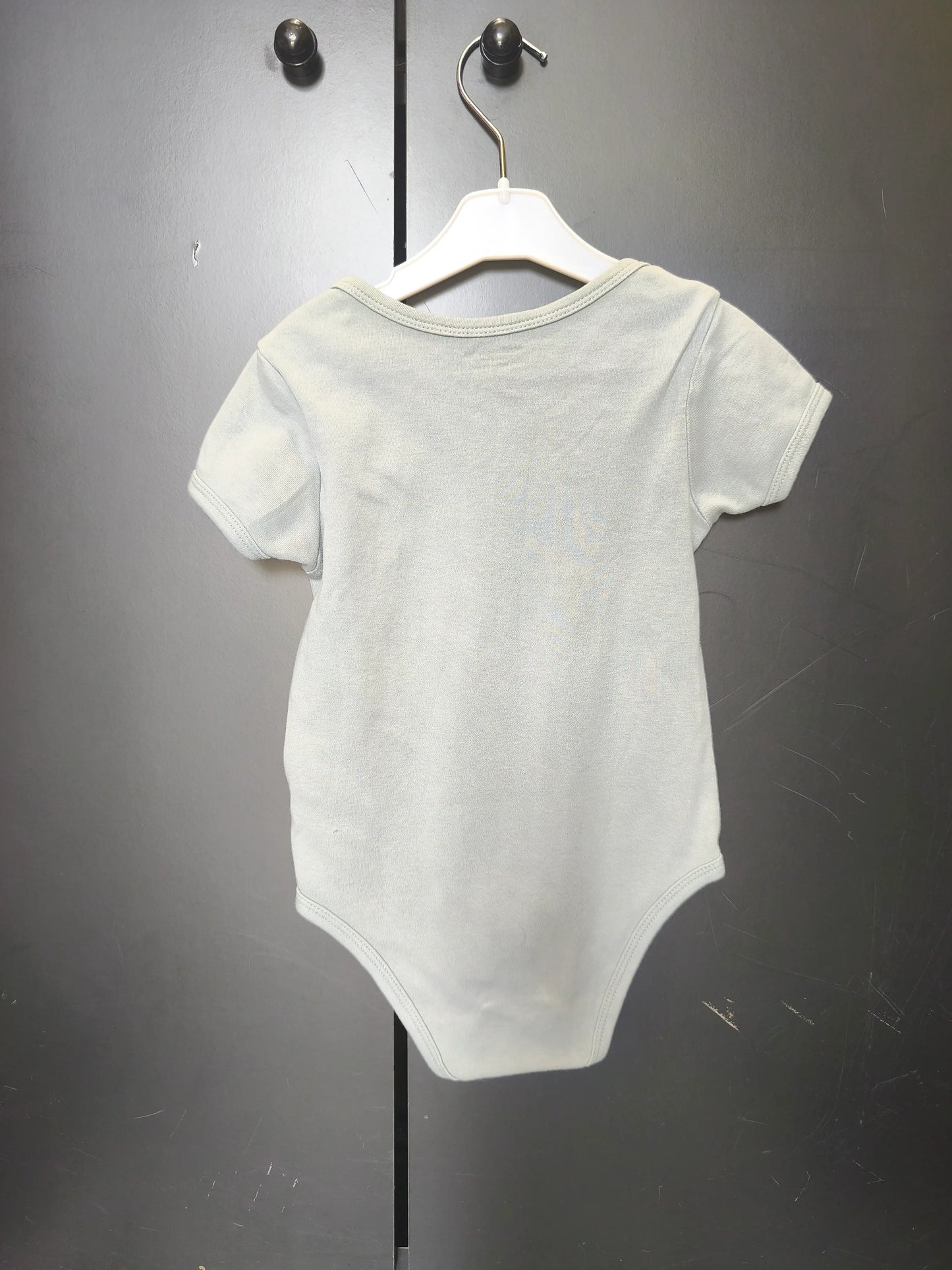 Body vert pastel Verbaudet 24 mois - manches courtes ref 115