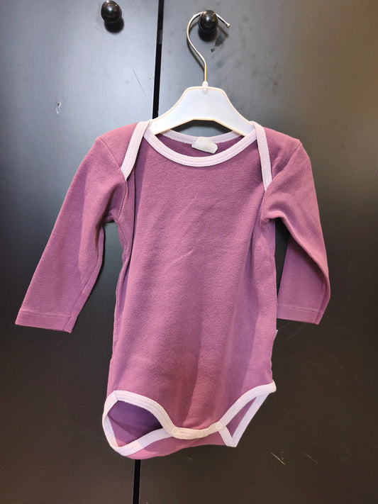 Body Violet Uni – Manches Longues – Absorba – 12 Mois ref 299