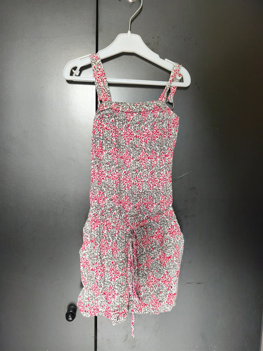 Combinaison fluide short imprimé végétal – PM Loving 24 mois ref 428