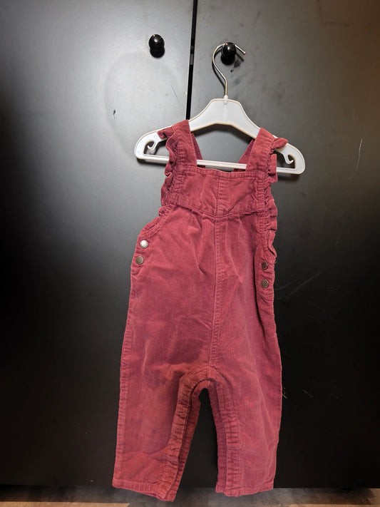 Combinaison pantalon violet rouge à volants – Verbaudet 12 mois 🌸👶 ref 329