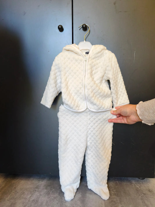 Ensemble Pyjama 2 Pièces Molletonné – Kiabi – 6 Mois ref 214