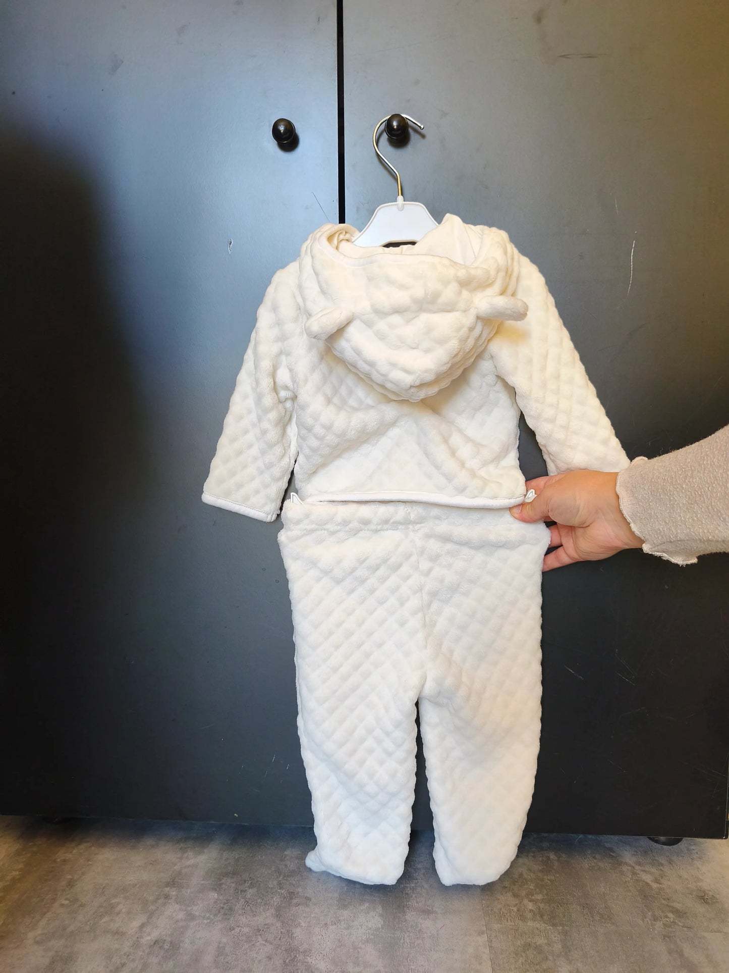 Ensemble Pyjama 2 Pièces Molletonné – Kiabi – 6 Mois ref 214