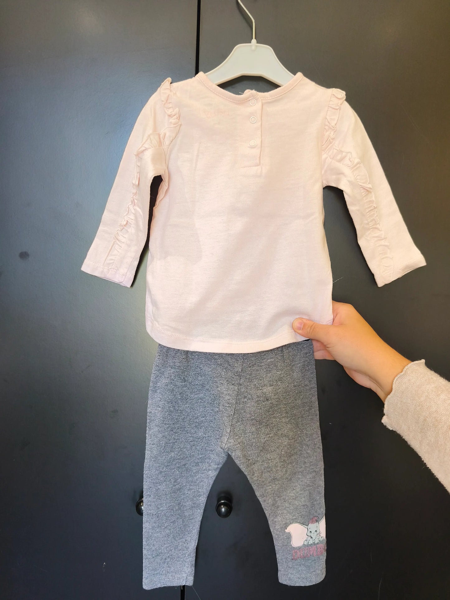 Ensemble T-shirt Dumbo & Legging – Disney Baby – 9 mois ref 279