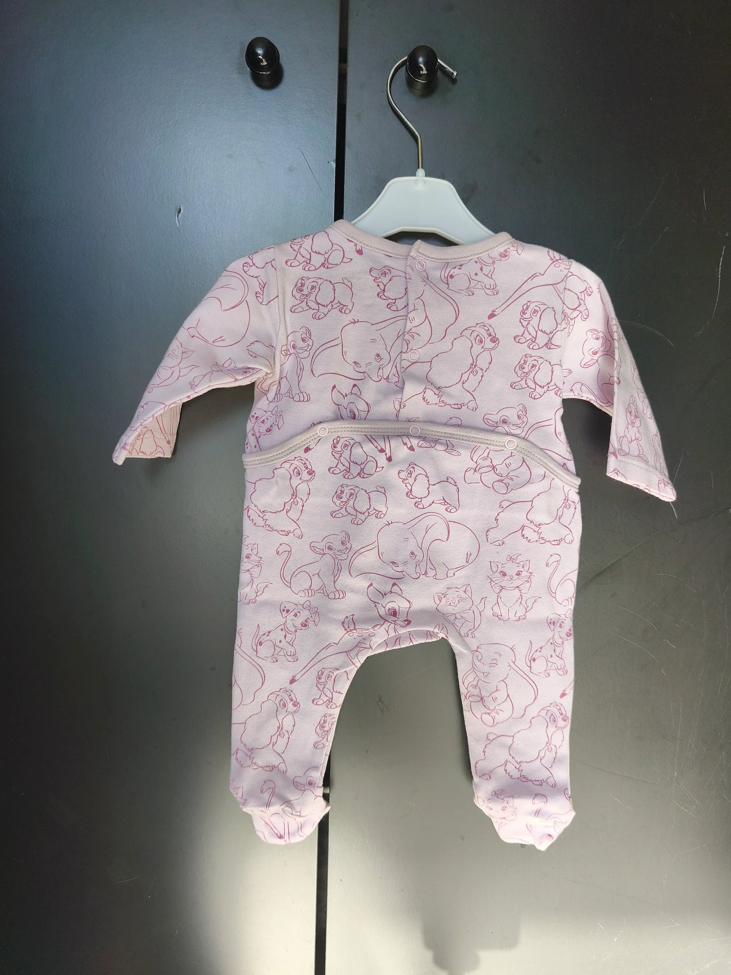 Grenouillère Violette Été – Thème Disney – 1 Mois ref 193