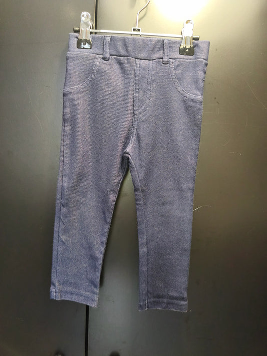Legging Imitation Jean Bleu Foncé – Tissaia 18 mois ref 400
