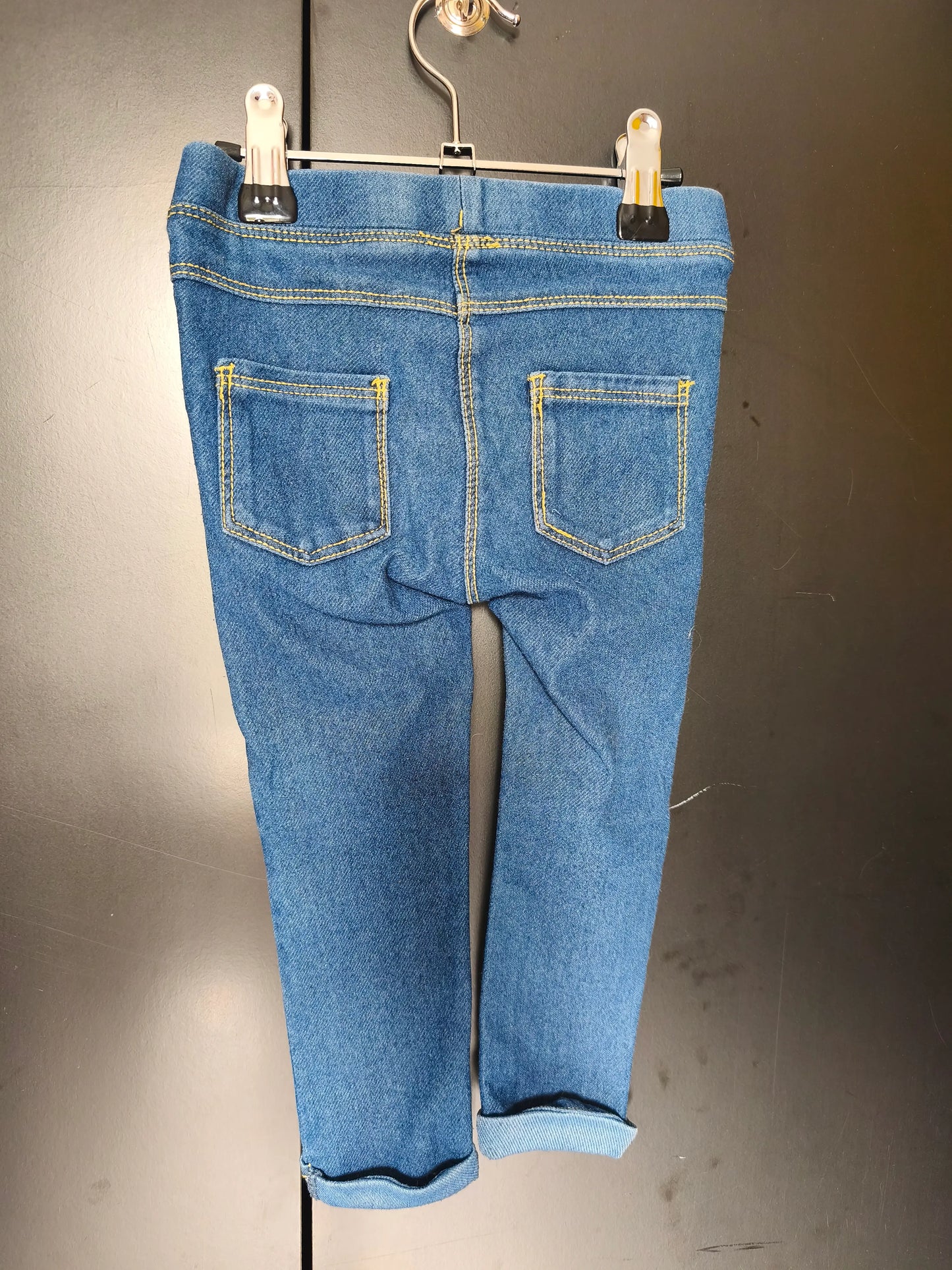 Legging bleu façon jean – Gémo 24 mois ref 433