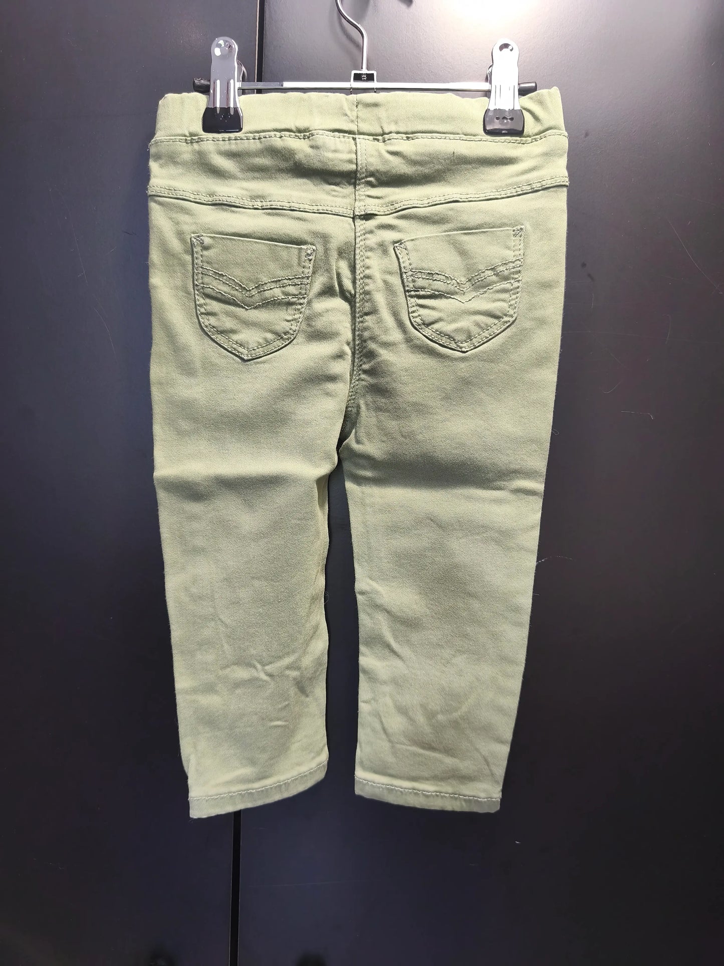 Legging Imitation Jean Vert – Tape à l’Œil 18 mois ref 395