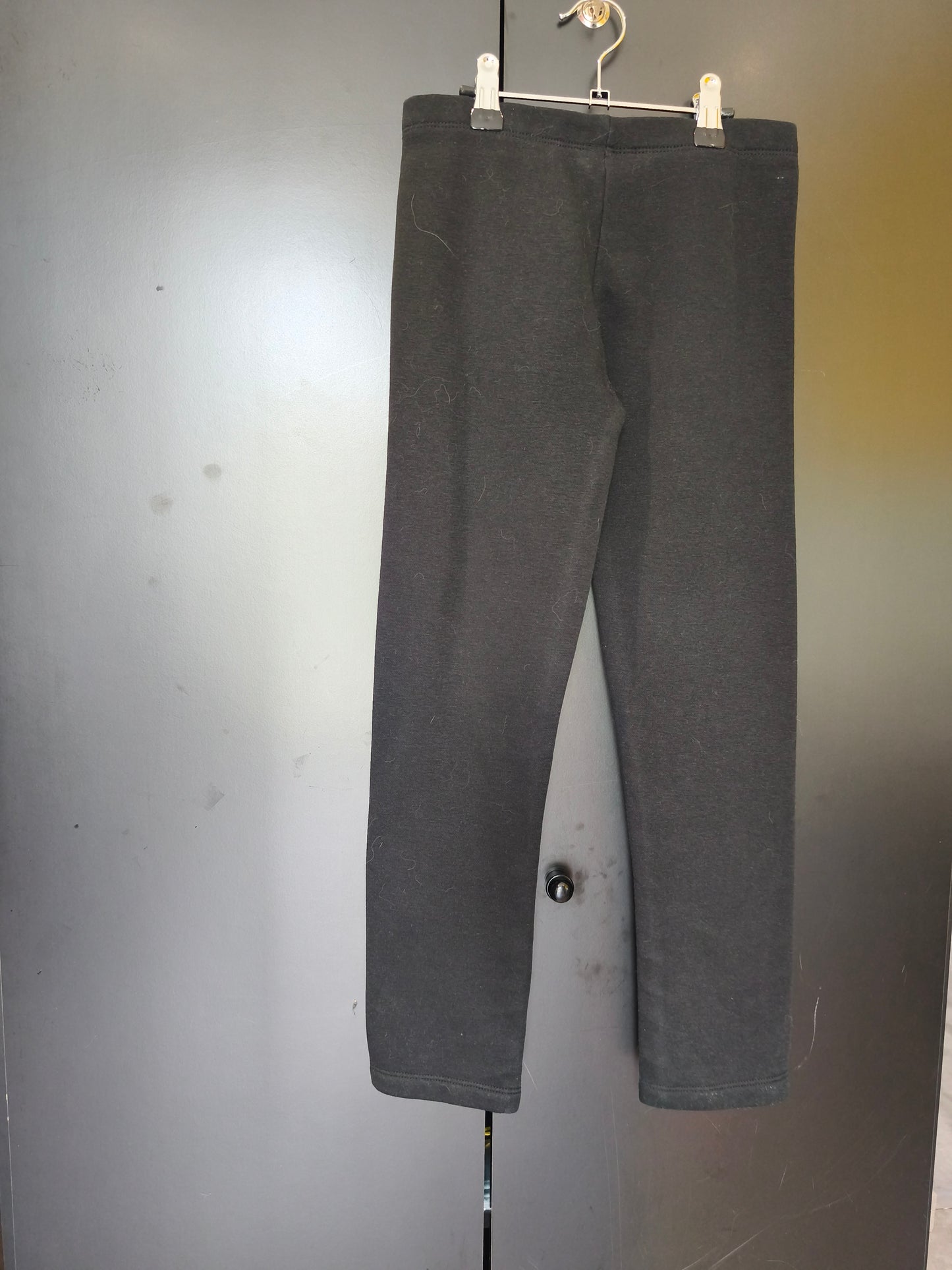 Legging molletonné noir – Tissaia – 8 ans ref 162