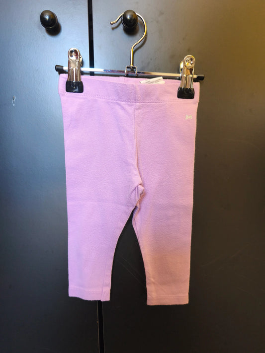 Legging Violet avec Nœud Argenté – 6 Mois ref 231