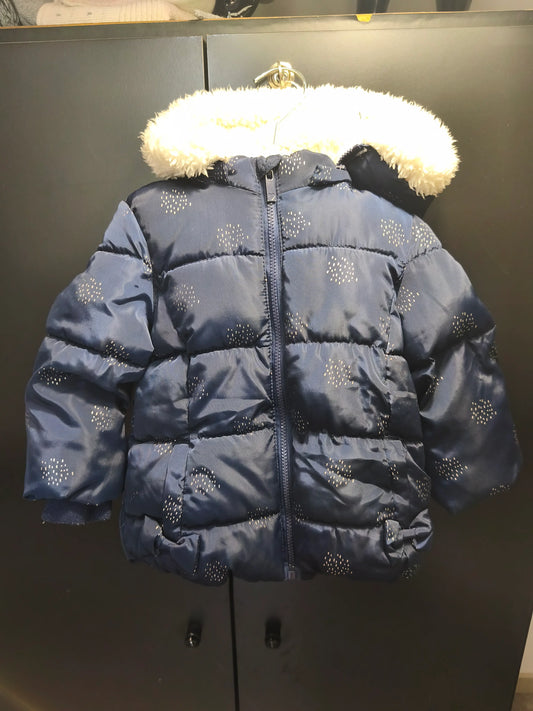 Manteau Hiver Bleu Nuit – Orchestra 18 mois ref 390