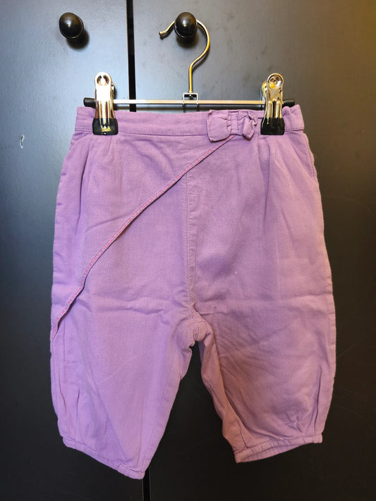 Pantalon Baggy Violet avec Broderie Chat – DPAM – 6 Mois ref 237