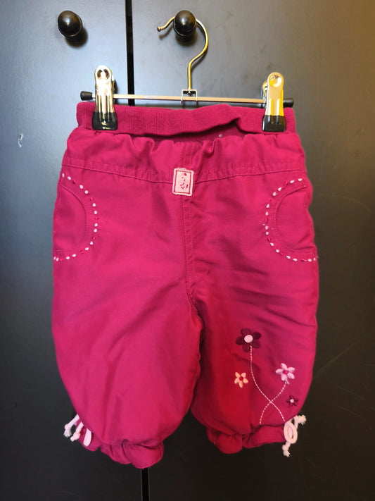 Pantalon Bouffant Fuchsia Brodé – Petit Kimbaloo – 6 Mois ref 241