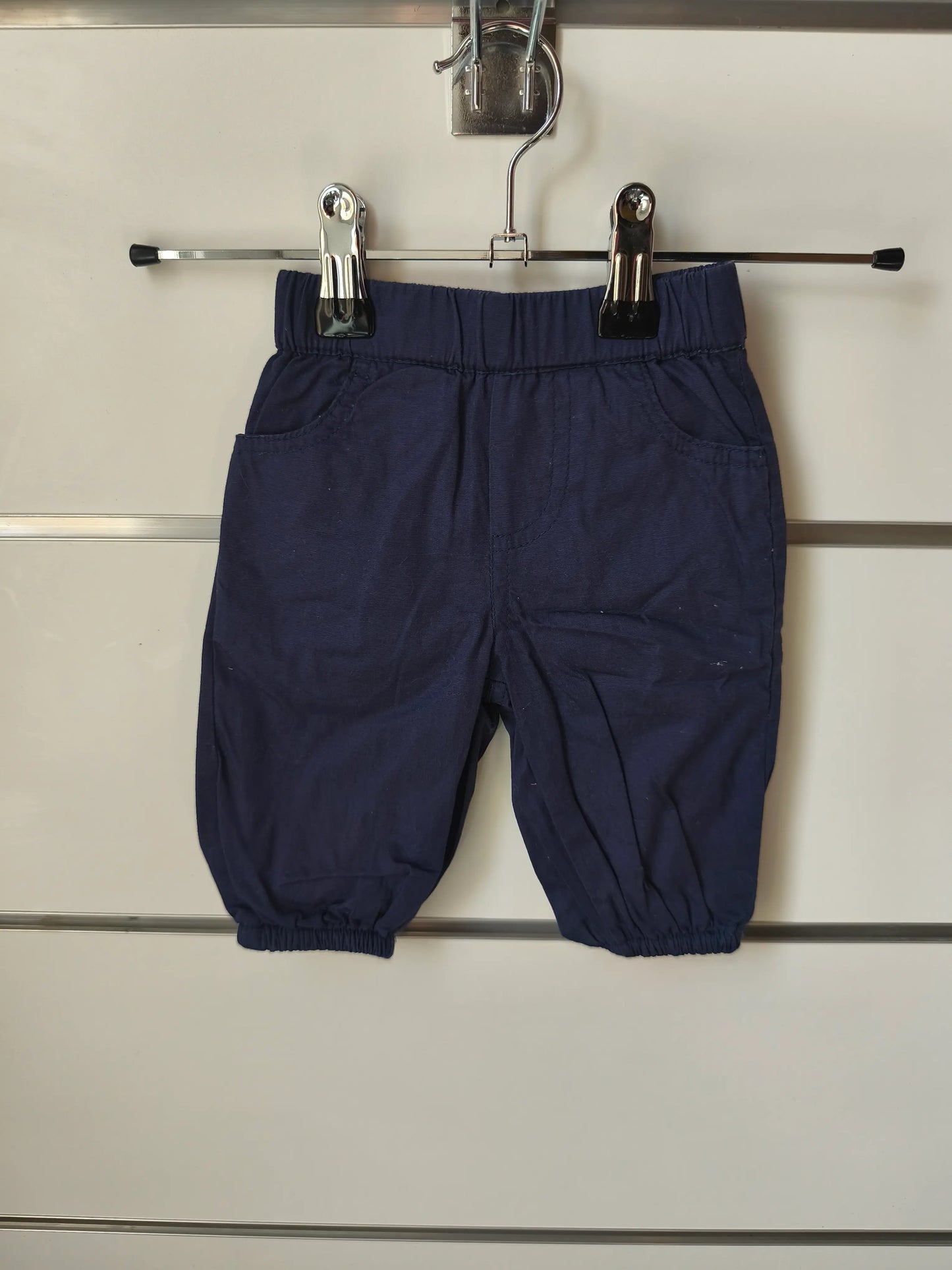 Pantalon Doublé Bleu 1 mois ref 620