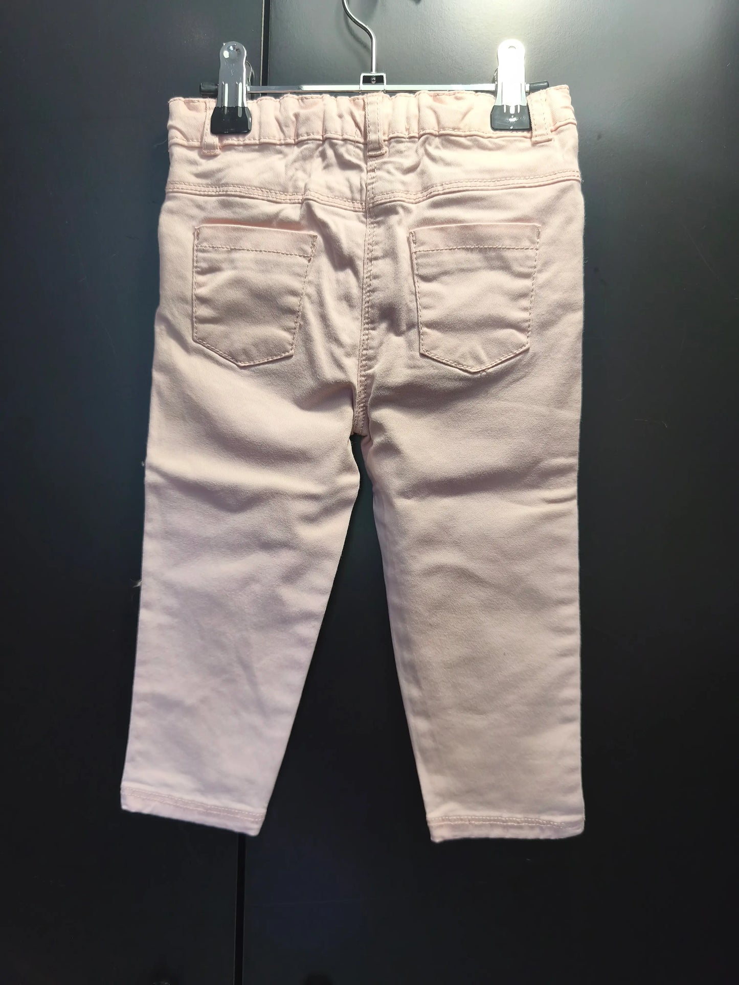 Pantalon Jean Rose Coupe Droite – Orchestra 18 mois