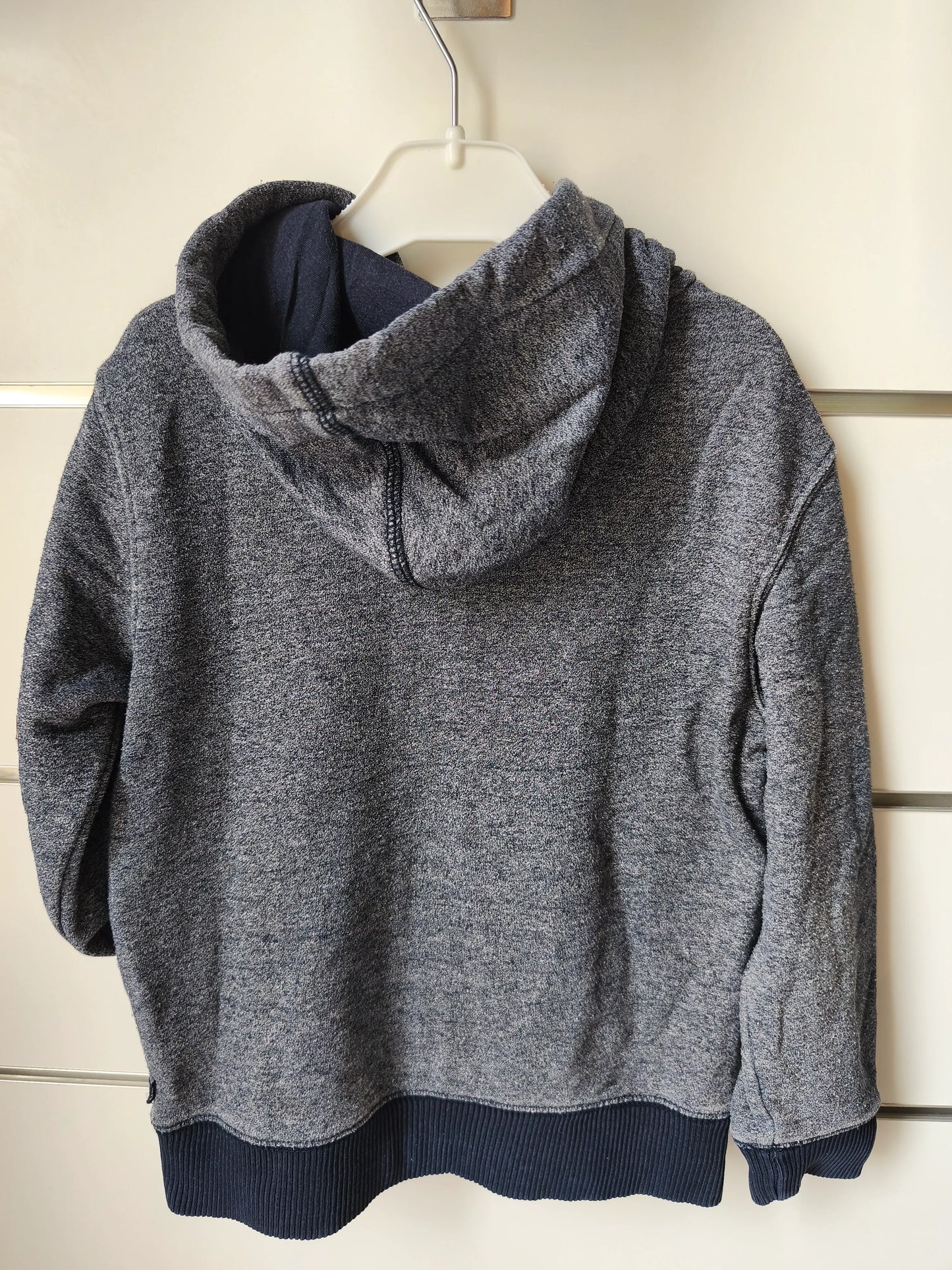 Pull à Capuche Gris Bleuté 6 ans ref 650