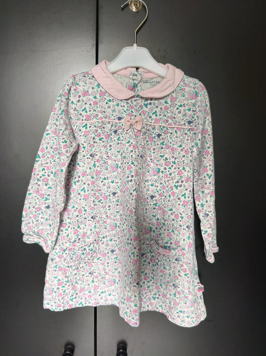 Robe légère manches longues imprimé Liberty – Sergent Major 24 mois ref 421