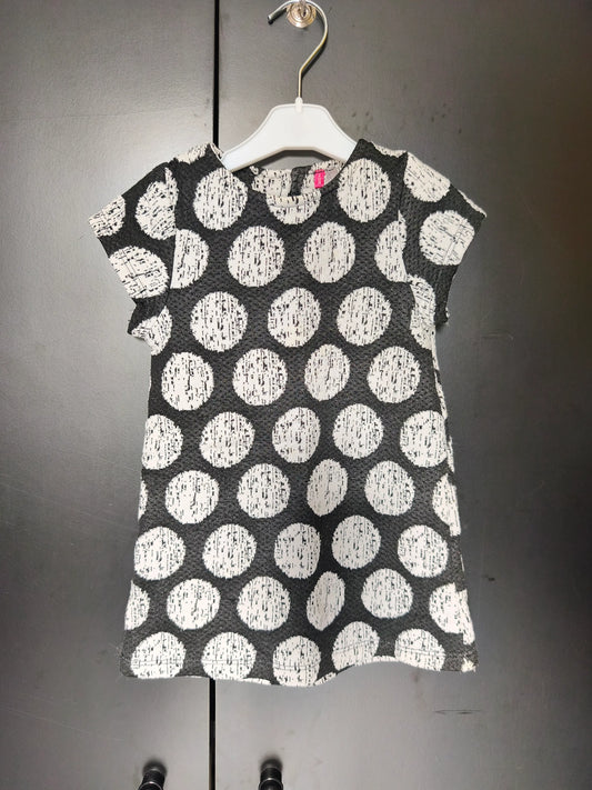 Robe noire à pois blancs – Orchestra 24 mois ref 424