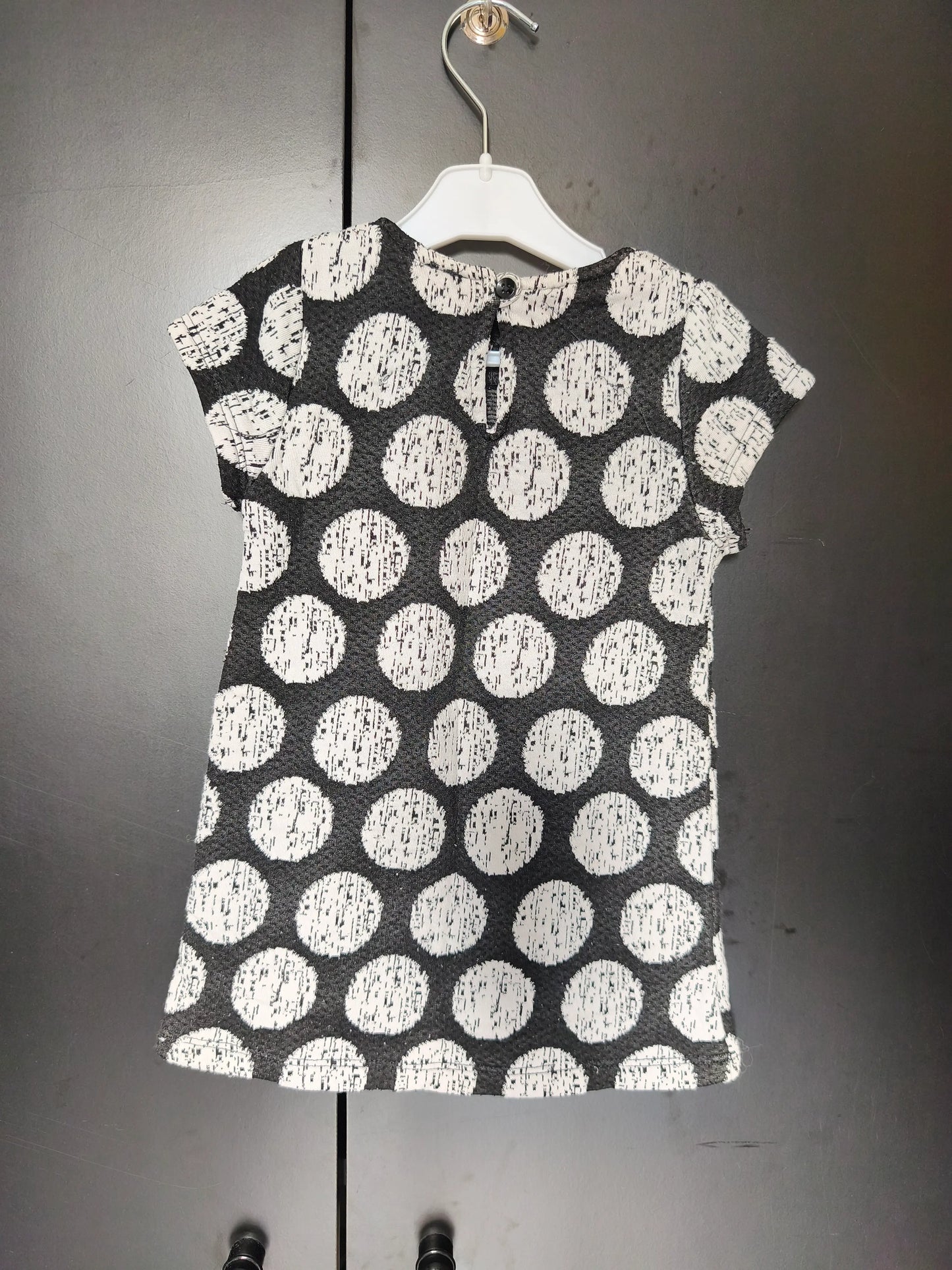 Robe noire à pois blancs – Orchestra 24 mois ref 424