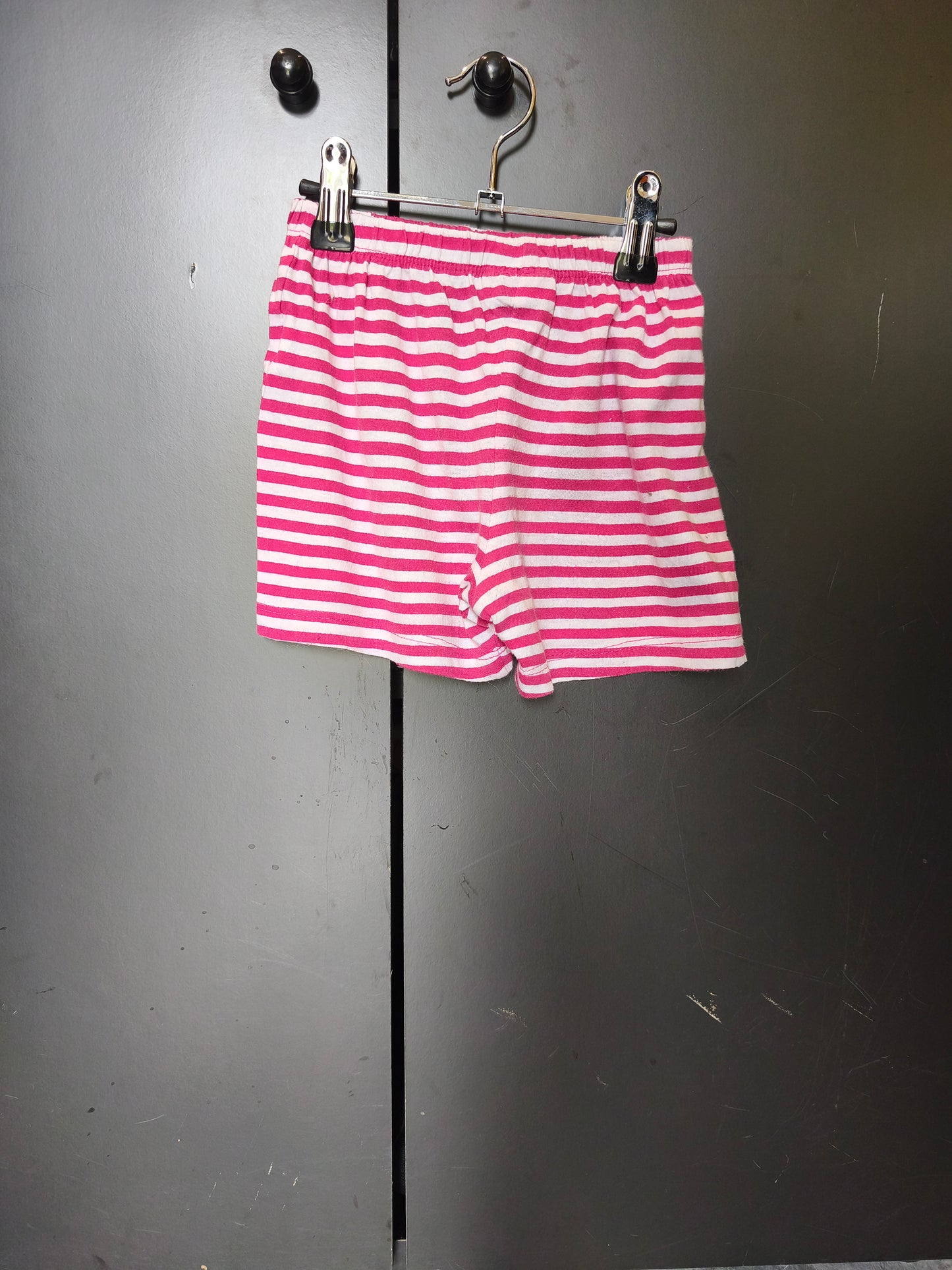 Short façon marinière blanc et rose – Tissaia – 18 mois ref 149