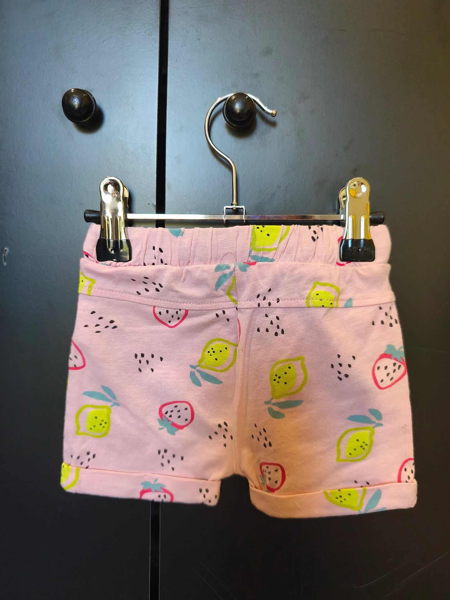 Short rose imprimé fraises – Orchestra – 9 mois ref 273