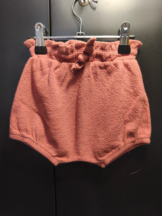 Short vieux rose en gaze de coton – Kiabi 18 mois ref 345