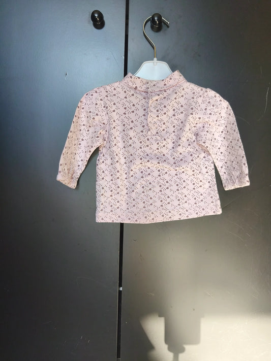 T-Shirt Col Roulé Rose – Kimbaloo – 3 Mois ref 179