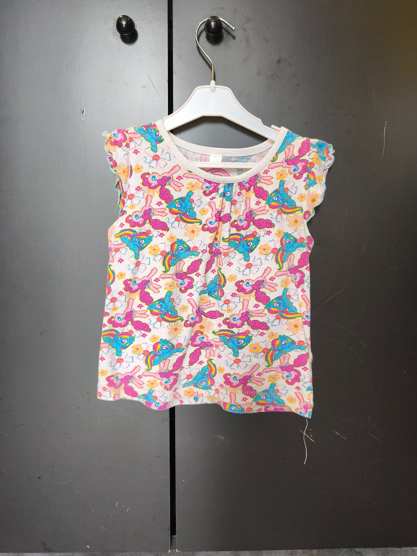 T-shirt My Little Pony 2 ans – blanc avec imprimé licorne 🦄✨ ref 124
