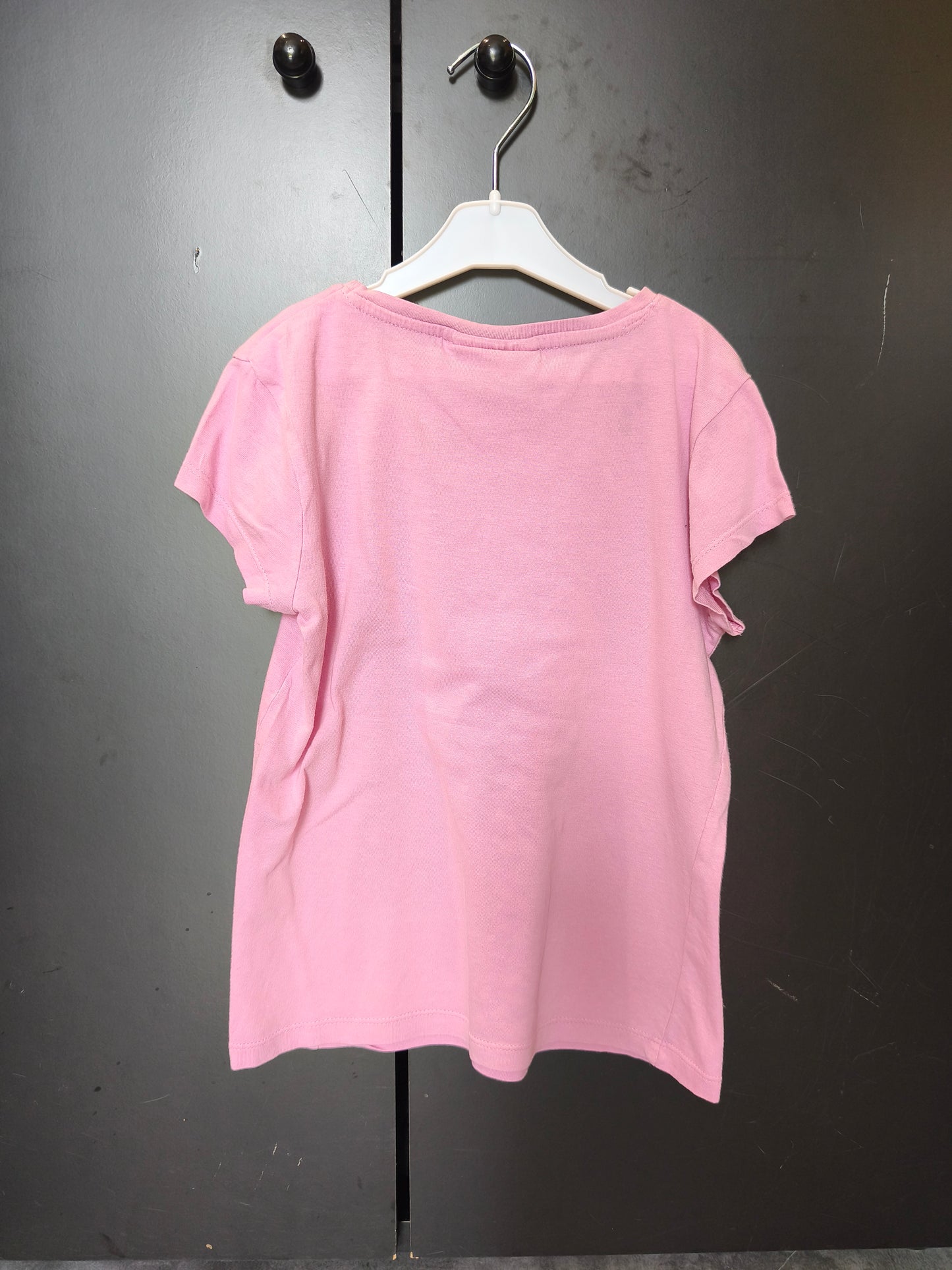 T-shirt manches courtes rose – Disney Stitch & Angel – 6 ans ref 156
