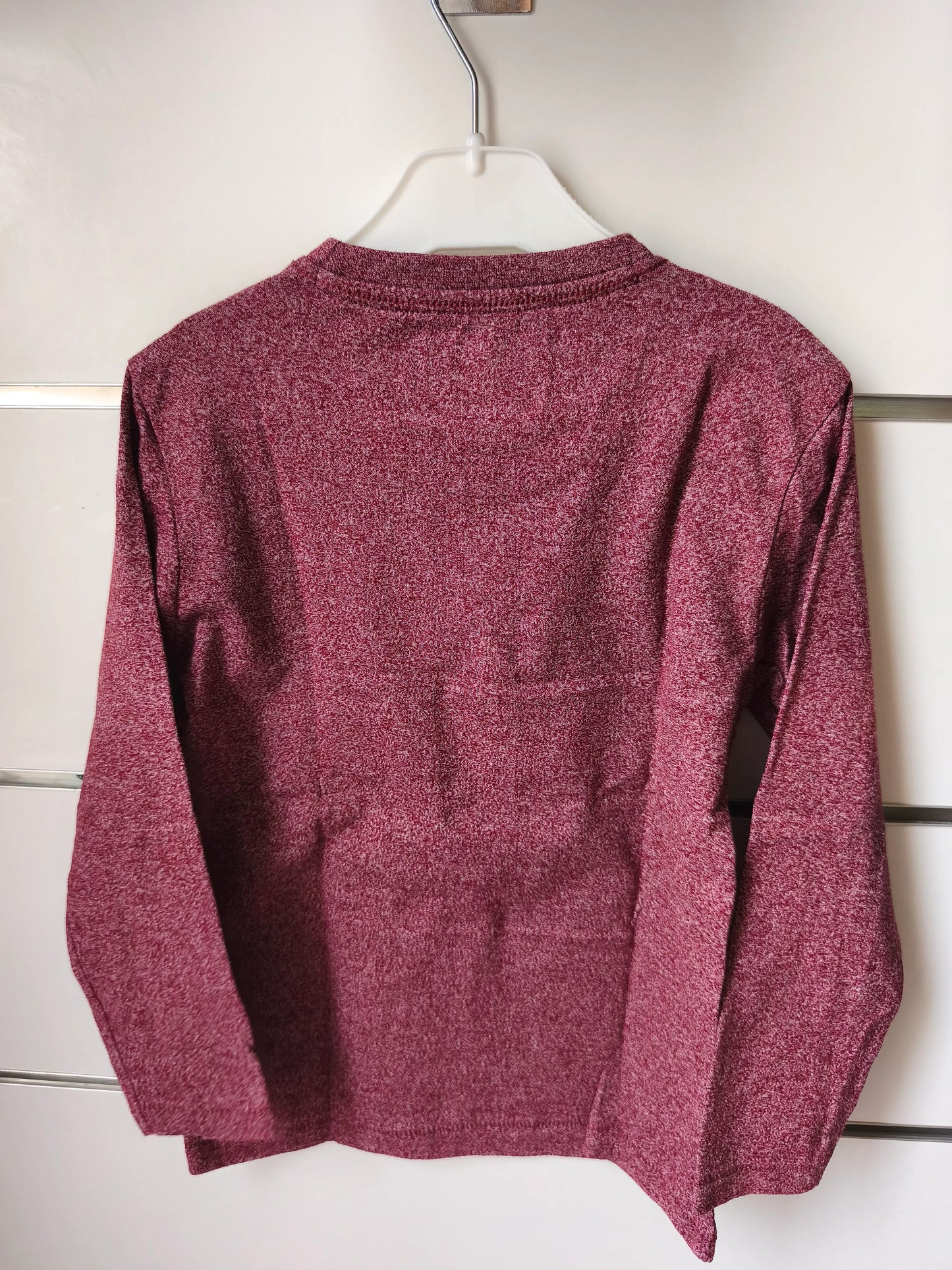 T-shirt Rouge Chiné 6 ans ref 653