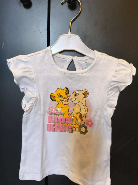 T-shirt manches courtes The Lion King – Disney Baby – 9 mois ref 280