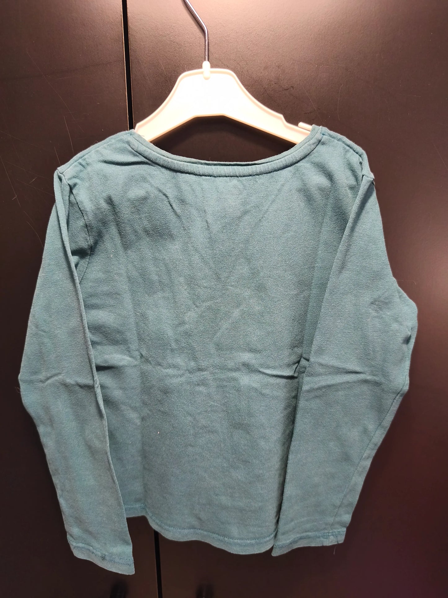 T-shirt Vert “Flower Power” – 6 Ans ref 532