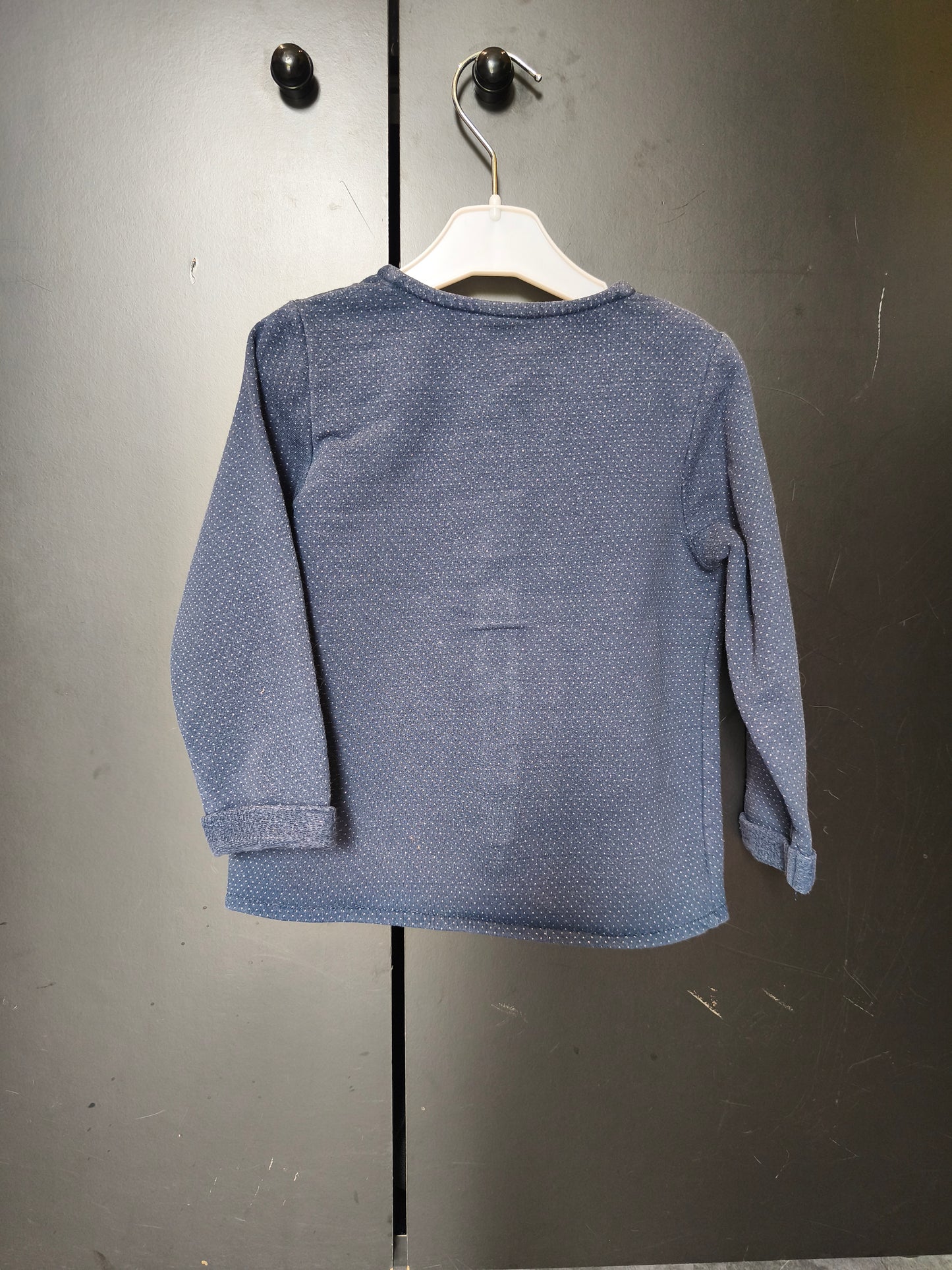 Veste Tape à l’Œil 23 mois – bleu nuit scintillante 💙✨ ref 143