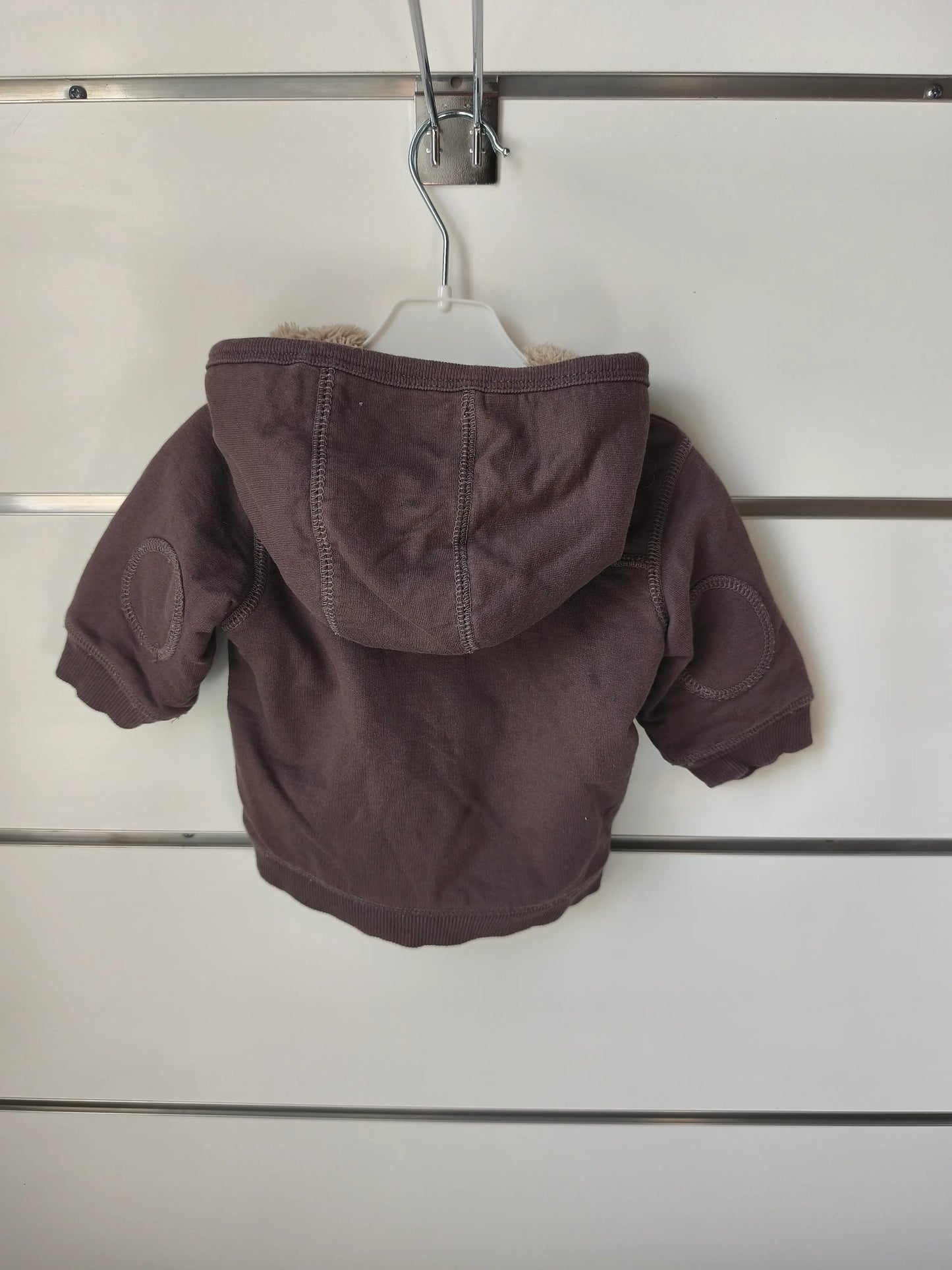 Veste Marron à Capuche 3 mois ref 618