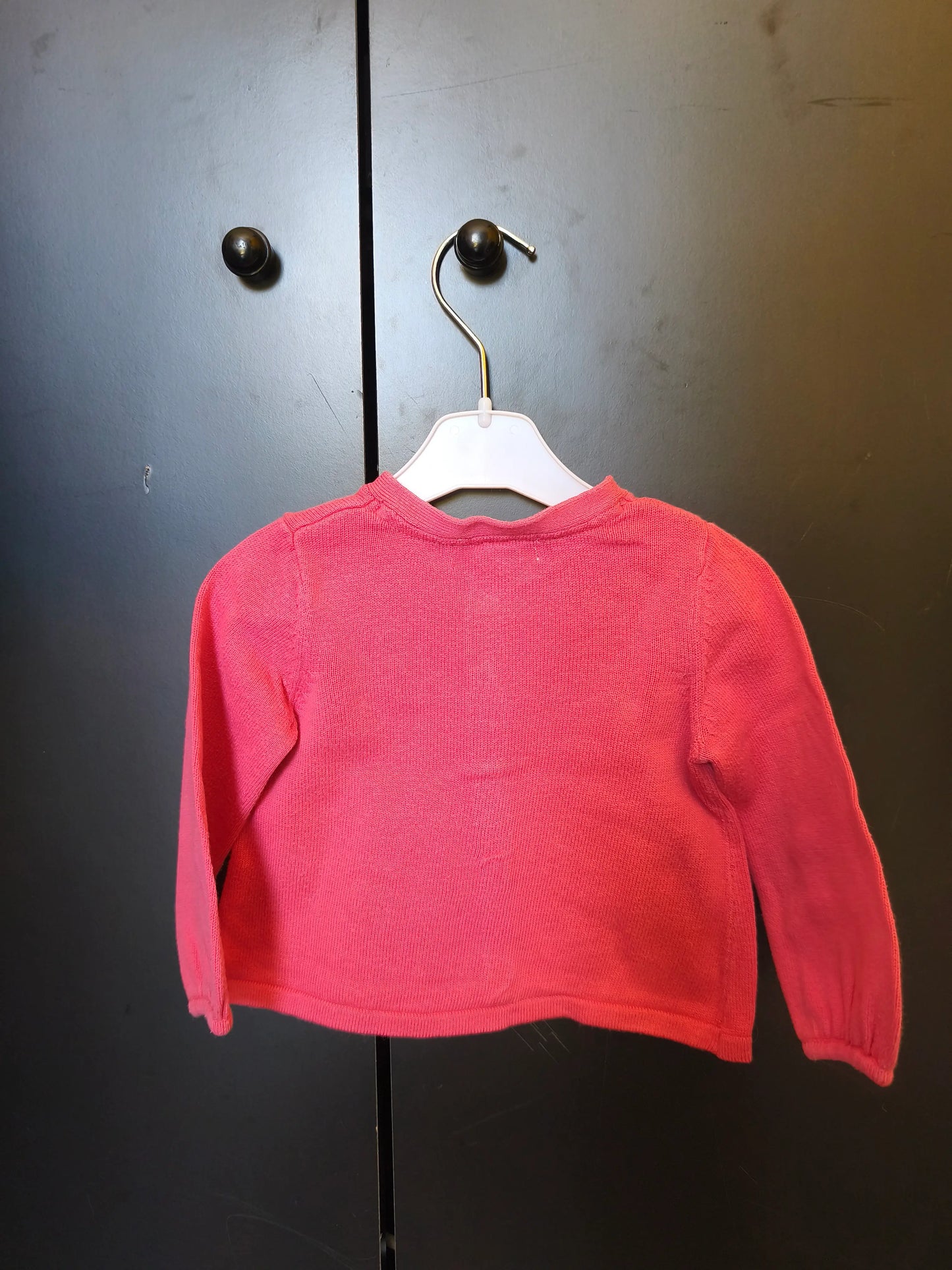 Veste Rose Manches Longues – Obaïbi – 6 Mois ref 217