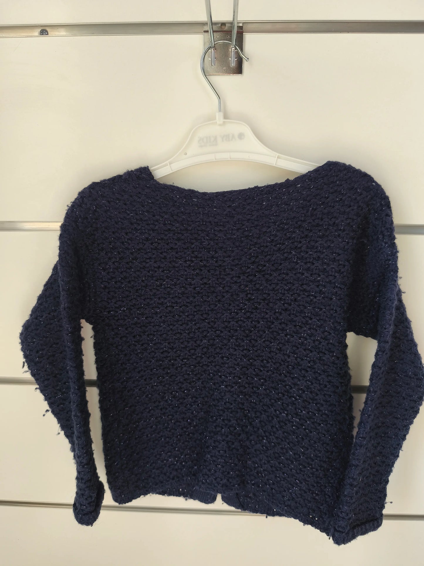 Veste Tricotée Bleu Nuit 5 ans ref 617