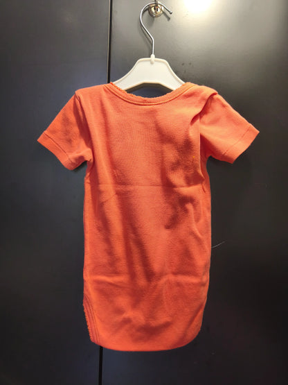 Body corail vif manches courtes “Chadorable” – Absorba 18 mois 🐱 ref 379