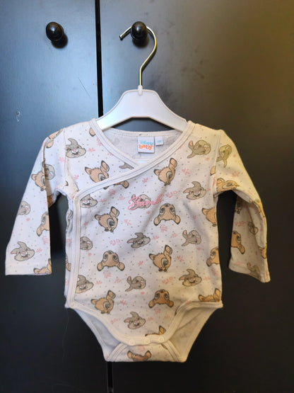 Body Blanc Imprimé Bambi – Disney Baby – 6 Mois ref 230