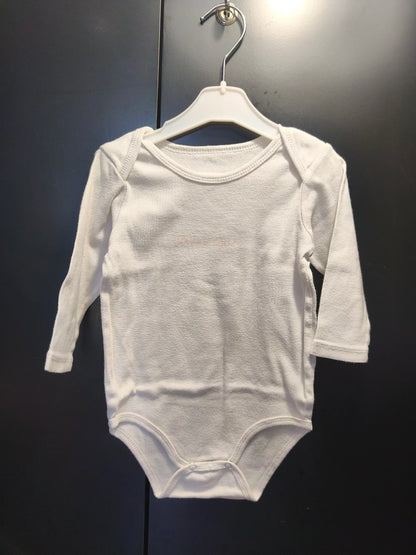 Body blanc manches longues "Baby Girl" – Kitchoun 18 mois ref 377