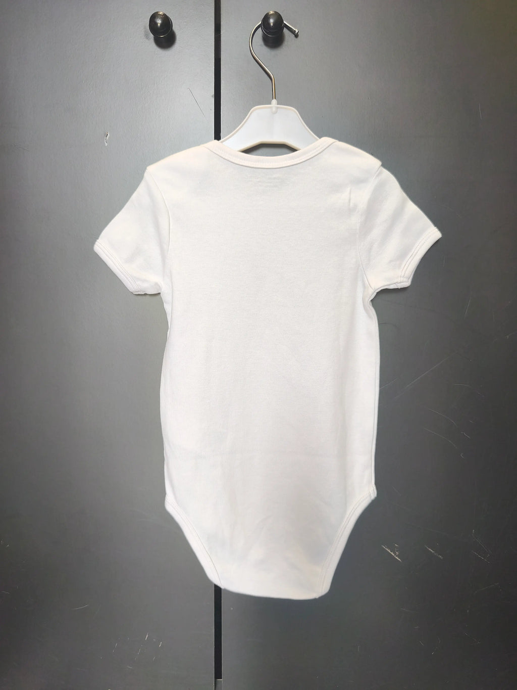 Body blanc Verbaudet 24 mois - manches courtes