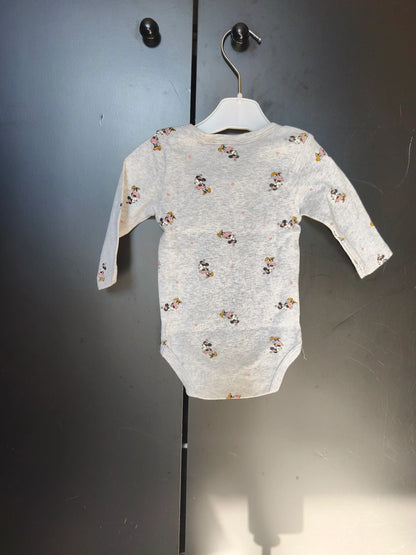 Body Gris « Minnie » – Disney Baby – 3 Mois ref 182